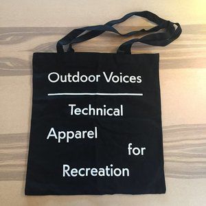 Outdoor Voices Black New York Tote - Never Used
